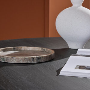 Juno – Table basse – Noir – ⌀120 cm