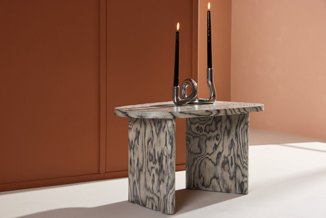 Grönvik – Table basse – Gris – 70 x 45 cm