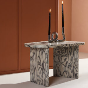 Grönvik – Table basse – Gris – 70 x 45 cm