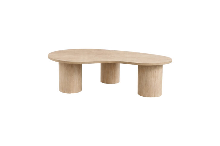 Megg – Table basse – Naturel – 130 x 78 cm