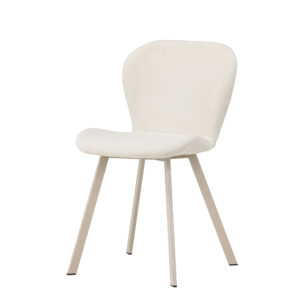 Lilja – Chaise de salle à manger – Beige – 54 x 80 x 46 cm