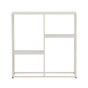 Staal – Table d&rsquo;appoint – Beige – 80 x 80 x 26 cm