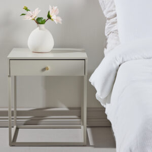 Bakal – Meuble de rangement – Beige – 41 x 50 x 43 cm