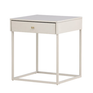 Bakal – Meuble de rangement – Beige – 41 x 50 x 43 cm