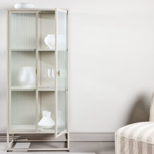 Garis – Meuble de rangement – Beige – 40 x 160 x 70 cm