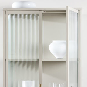 Garis – Meuble de rangement – Beige – 40 x 160 x 70 cm