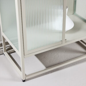 Garis – Meuble de rangement – Beige – 40 x 160 x 70 cm
