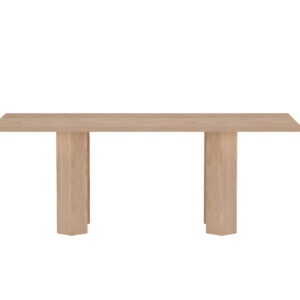 Lillehammer – Table à manger rectangulaire – Naturel – 200 x 90 cm