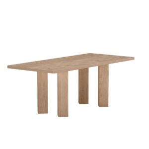 Lillehammer – Table à manger rectangulaire – Naturel – 200 x 90 cm