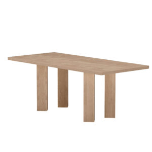 Lillehammer – Table à manger rectangulaire – Naturel – 200 x 90 cm
