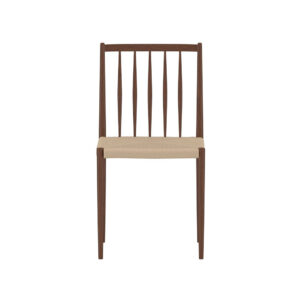 Enes – Chaise de salle à manger – Moka, Beige – 50 x 77 x 42 cm