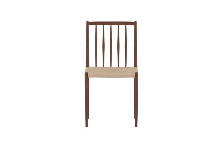 Enes – Chaise de salle à manger – Moka, Beige – 50 x 77 x 42 cm
