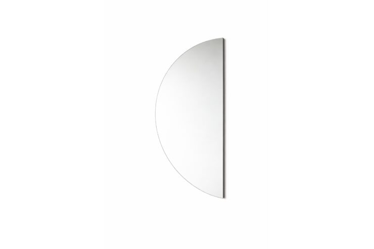 Mona – Grand miroir – Transparent, Argenté – 2 x 180 x 90 cm