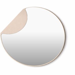 Mui – Small Mirror – Beige, Transparent – 2 x 80 x 70 cm