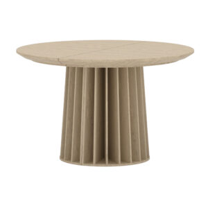 Dope – Table à manger ronde – Naturel – Ø120 cm