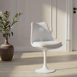 Hamden – Chaise de salle à manger – Blanc – 48 x 52 x 82cm cm