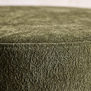 Lanzo – Pouf – Vert, Moka – ⌀48 cm
