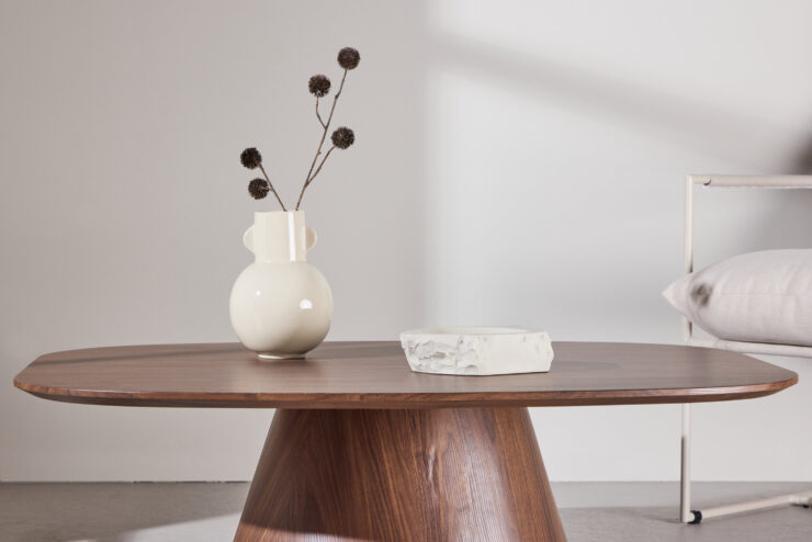 Lanzo – Table basse – Moka – 120 x 92,5 cm