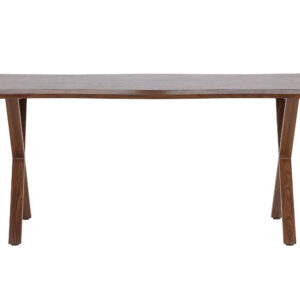 Fiona – Table à manger rectangulaire – Noyer – 180 x 90 cm