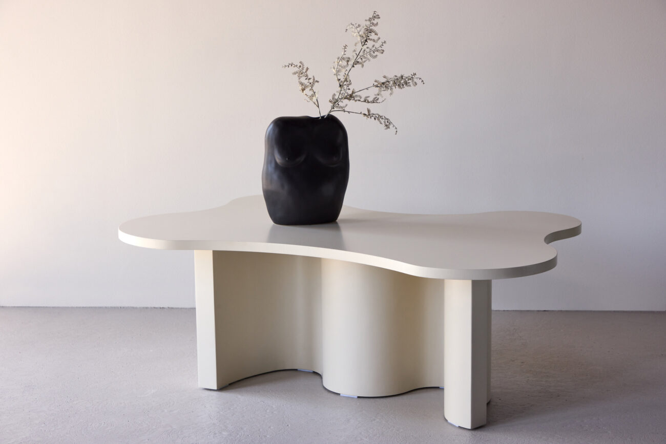 Flow – Table basse – Beige – 120 x 80 cm