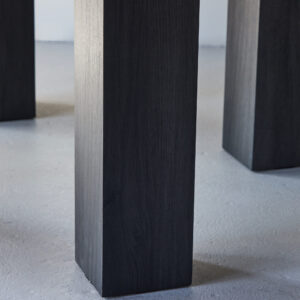 Juno – Table à manger ronde – Noir – ⌀120 cm