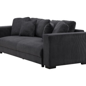 Bellman – Canapé 3 places – Gris foncé – 250 x 95 x 78 cm
