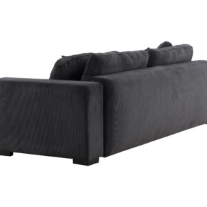 Bellman – Canapé 3 places – Gris foncé – 250 x 95 x 78 cm
