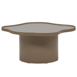 Ilse – Table basse – Marron – ø90 cm