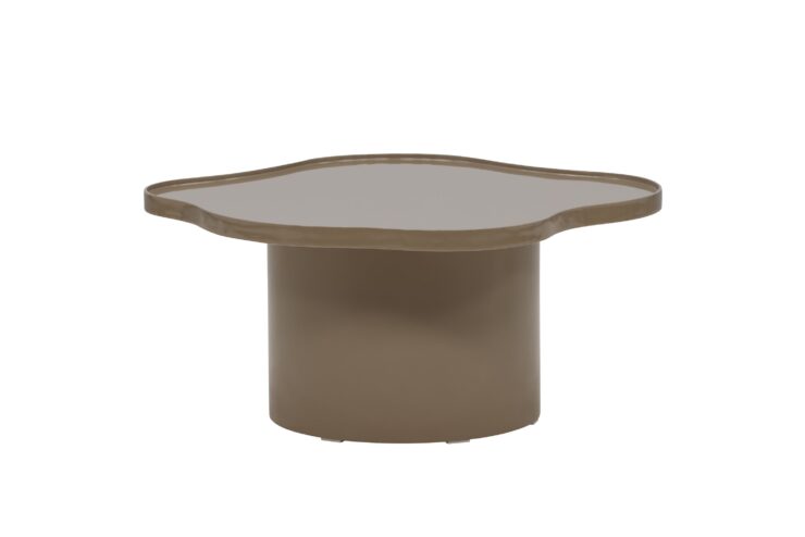 Ilse – Table basse – Marron – ø90 cm