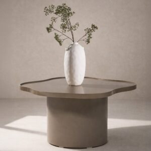 Ilse – Table basse – Marron – ø90 cm