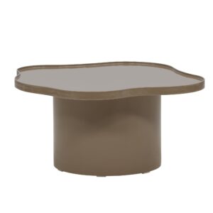 Ilse – Table basse – Marron – ø90 cm