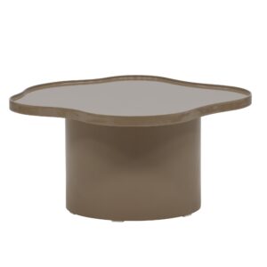 Ilse – Table basse – Marron – ø90 cm