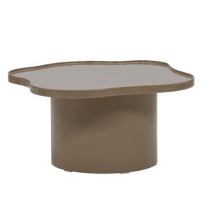 Ilse – Table basse – Marron – ø90 cm