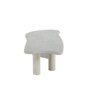Polle – Table basse – Gris clair – 160 x 60 cm