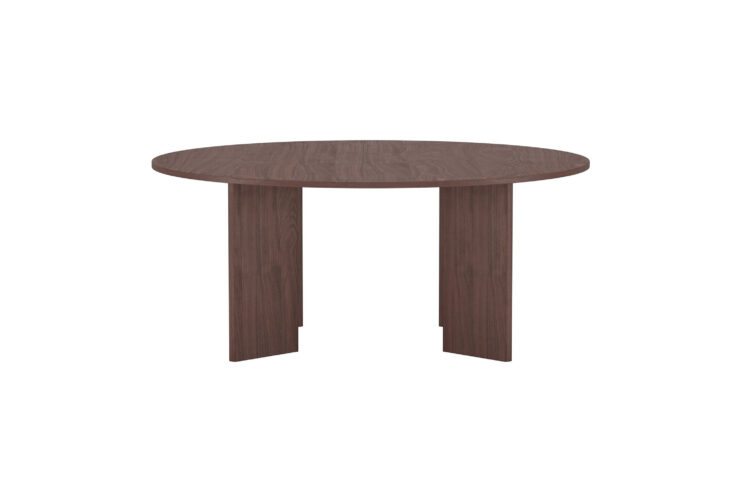 Graos – Table à manger ronde – Moka – ø180 cm