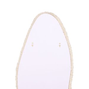 Mirza – Grand miroir – Beige, Transparent – 5 x 160 x 60 cm