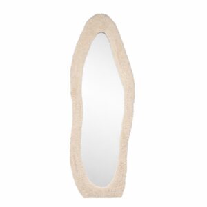 Mirza – Grand miroir – Beige, Transparent – 5 x 193 x 67 cm