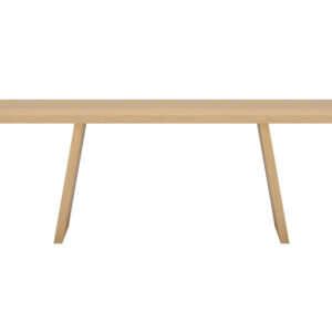 Logga – Table à manger rectangulaire – Naturel – 210 x 100 cm