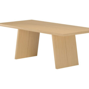 Logga – Table à manger rectangulaire – Naturel – 210 x 100 cm