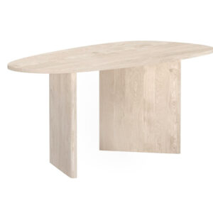 Grönvik – Table à manger ovale – Naturel – 180 x 90 cm