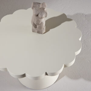 Krull – Table basse – Beige – ⌀70 cm