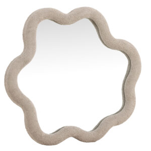 Kungsbacka – Small Mirror – Beige, Transparent – 70 x 3,5 x 70 cm