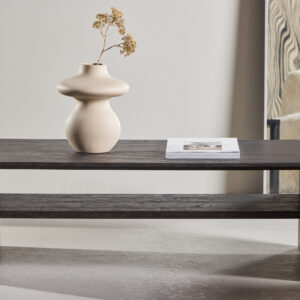 Telemarket – Table basse – Noir – 110 x 50 cm