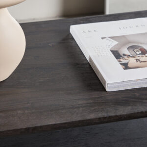 Telemarket – Table basse – Noir – 110 x 50 cm