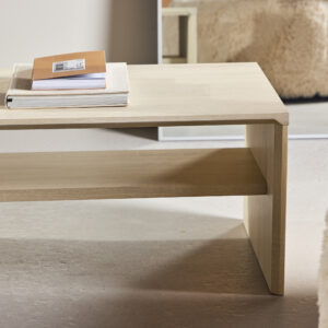 Telemarket – Table basse – Blanchi – 110 x 50 cm