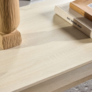 Telemarket – Table basse – Blanchi – 110 x 50 cm