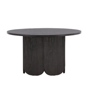Tekla – Table basse – Noir – ⌀80 cm