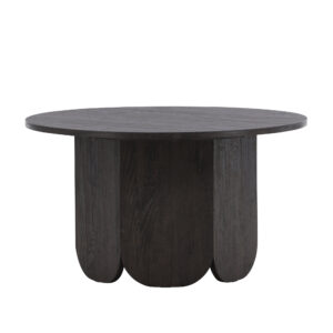 Tekla – Table basse – Noir – ⌀80 cm