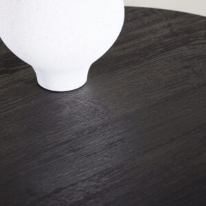 Tekla – Table basse – Noir – ⌀60 cm