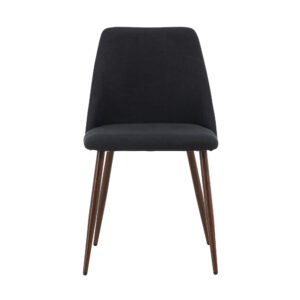 Night – Chaise de salle à manger – Noir, Moka – 56 x 83 x 48 cm